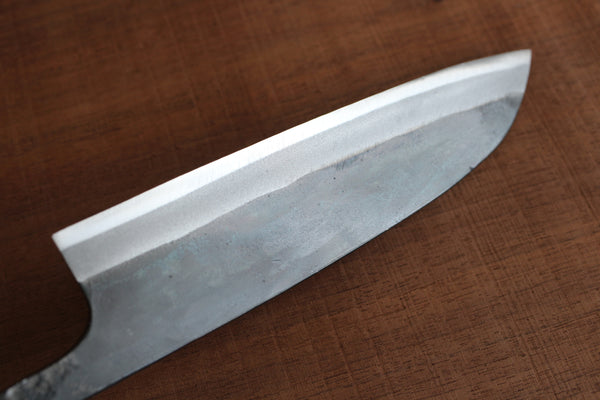ibuki tanzo blank blade forged blue #1 steel Kurouchi Tosa Chef knife 185mm