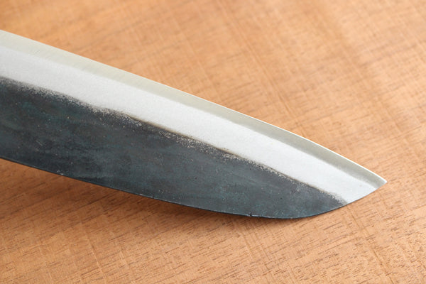 ibuki tanzo blank blade forged blue #1 steel Kurouchi Tosa Chef knife 185mm
