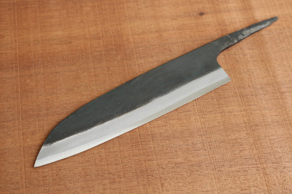 ibuki tanzo blank blade forged blue #1 steel Kurouchi Tosa Chef knife 185mm