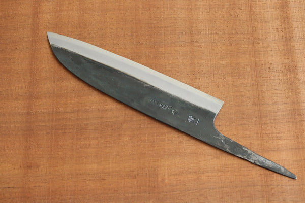 ibuki tanzo blank blade forged blue #1 steel Kurouchi Tosa Chef knife 185mm
