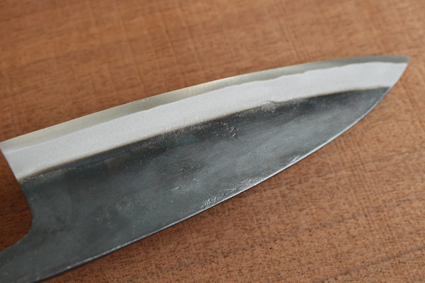 ibuki tanzo blank blade forged blue #1 steel Kurouchi Funayuki Gyuto Chef knife 185mm