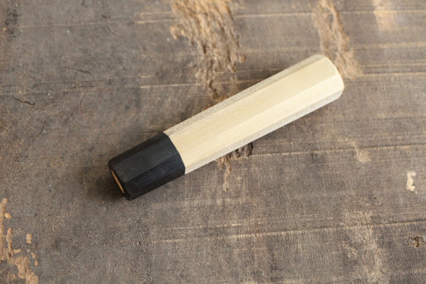 Japanese Magnolia traditional octagon wooden handle blank custom knife making tool 135mm