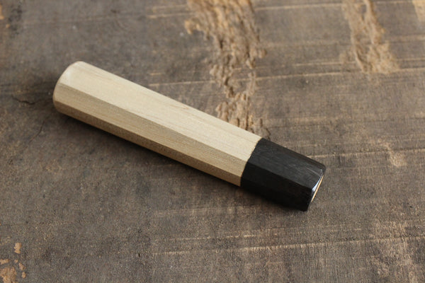 Japanese Magnolia traditional octagon wooden handle blank custom knife making tool 135mm