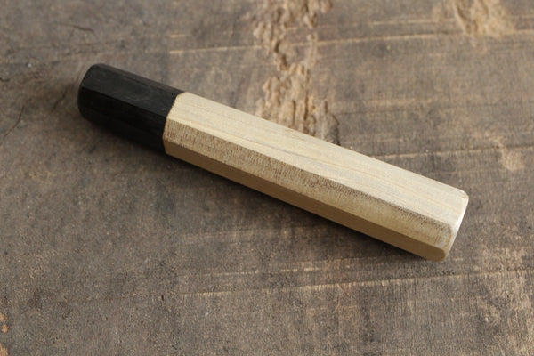 Japanese Magnolia traditional octagon wooden handle blank custom knife making tool 135mm