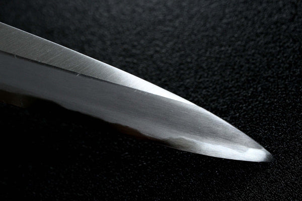 ibuki Sasaoka blank blade forged blue #2 steel Yanagiba Sashimi knife 270mm Kasumi Hamon R