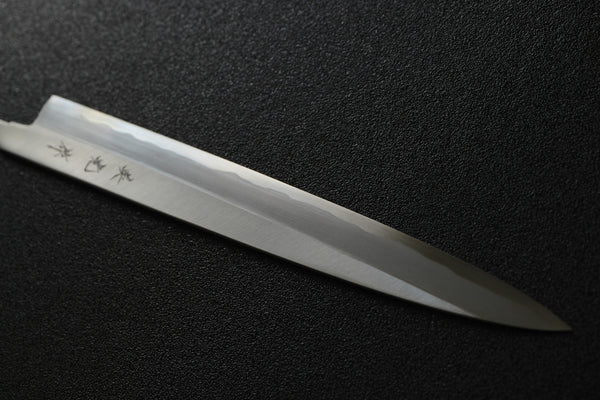 Left Hand ibuki Kasumi Hamon Sasaoka blank blade forged blue #2 steel Yanagiba Sashimi knife 270mm 2026