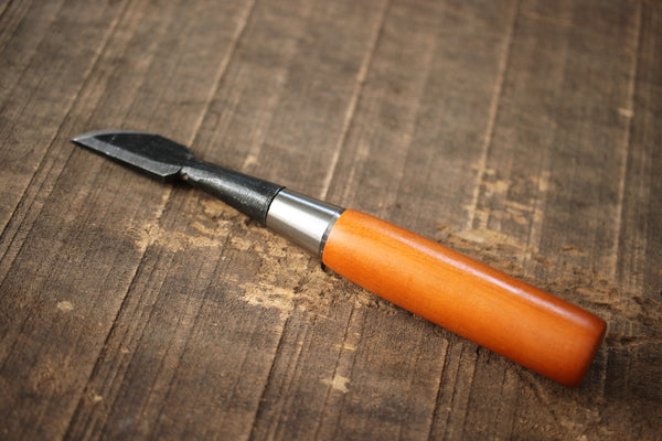 Wood Carving Upward Japanese Nomi Chisel knife basic white 2 steel