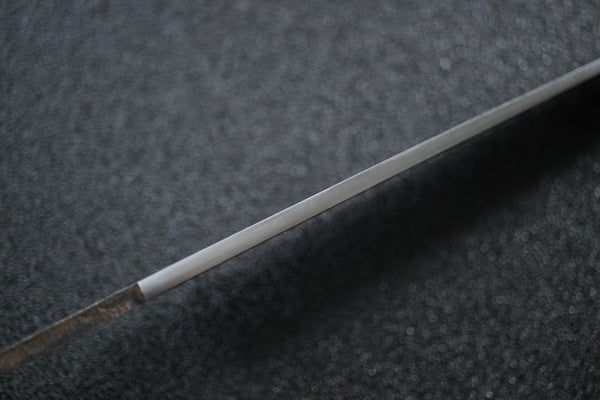 outlet A ibuki tanzo Sasaoka blank blade forged blue #2 steel Yanagiba Sashimi knife 240mm Kasumi Hamon
