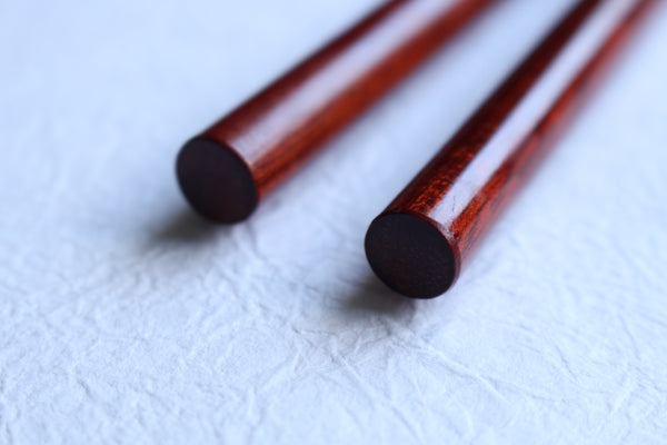 ibuki Moribashi Chopsticks BloodWood Honyaki quenching stainless Japanese Chef's Garnishing 180mm