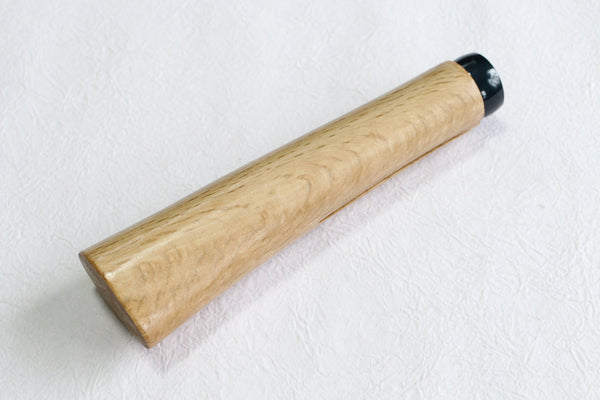 Japansk Quercus myrsinifolia træ håndtag blank brugerdefineret kniv lave værktøj 150mm