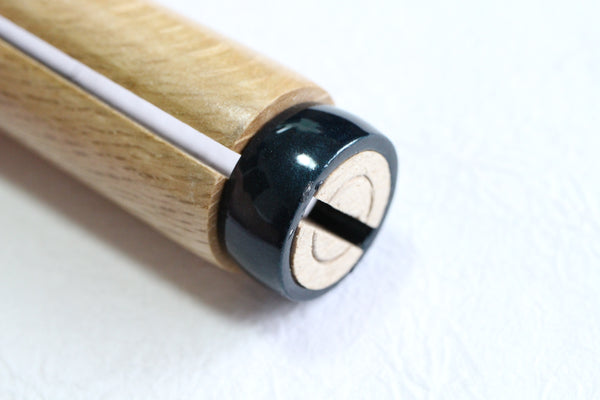 Japanese Quercus myrsinifolia wooden handle blank custom knife making tool 150mm
