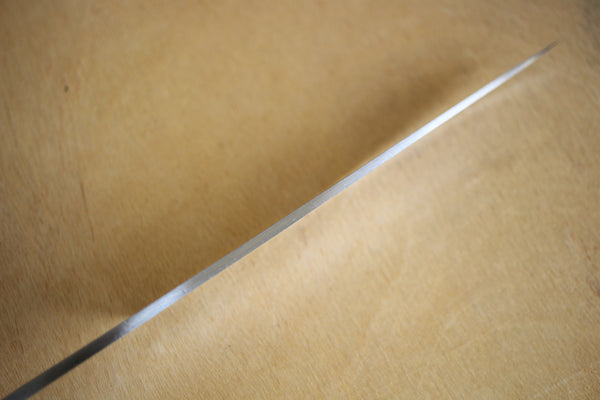Kosuke Muneishi Håndsmedet blankt blad Blå #2 stål Poleret småkniv 150mm