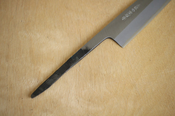 Kosuke Muneishi Lame vierge forgée à la main Bleu #2 acier Polished Petty knife 150mm