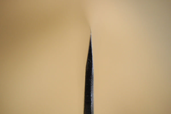 Kosuke Muneishi Handgeschmiedete Blankoklinge, Kurouchi Petty-Messer aus blauem #2-Stahl, 150 mm