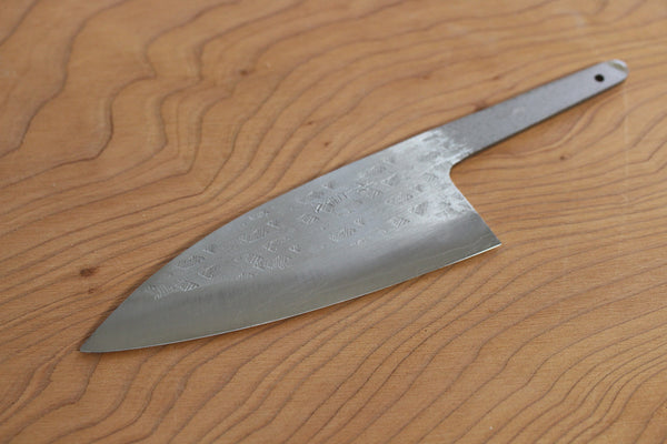 Ibuki hamret VG-10 Deba Fisk Custom kniv Gør blank kniv 105mm