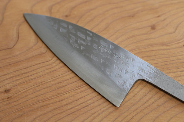 Ibuki martelé VG-10 Deba Poisson Personnalisé couteau Fabrication lame vierge 105mm