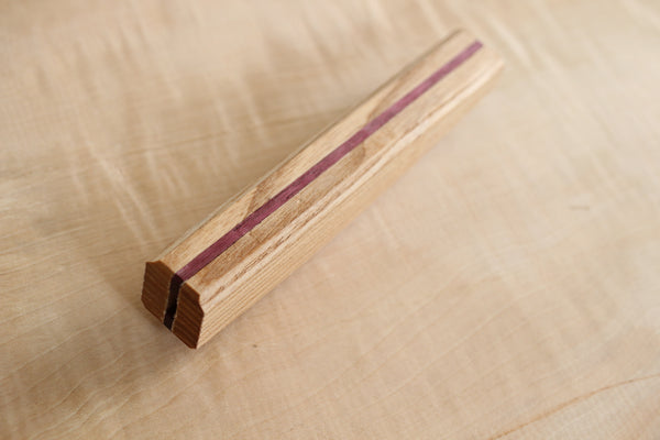 ibuki Sanmai Wa Handle blank Japanese Tamo Ash octagon wood roundish 130mm WM