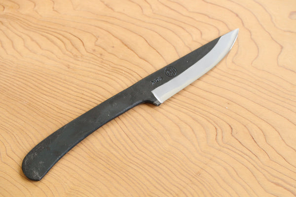 Kyohei Håndsmedet Jagt fuld tang kniv Fast blad Blå #2 stål 100mm