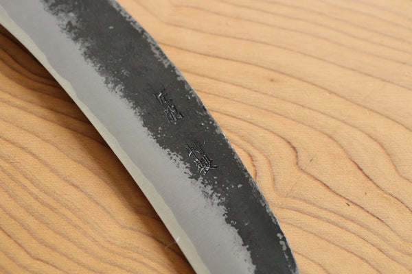 Shoryu Hand forged blank blade White #2 steel Kurouchi Thin tanto garden knife 115mm