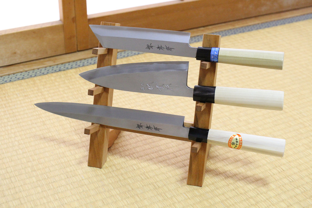 Yamaco Katana-Style Wooden Knife Rack