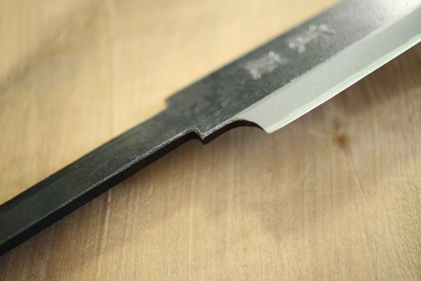 Ibuki Fast blad Custom kniv gør sæt til begyndere Hånd smedet Blå #2 stål 110mm Y