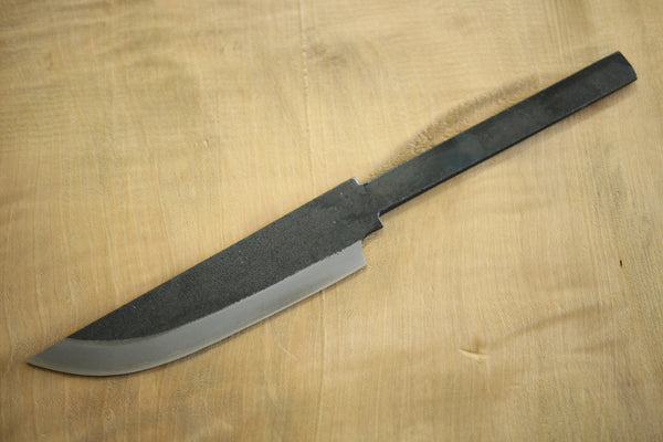 Kosuke Muneishi Forgé à la main Couteau de chasse Lame vierge fixe Acier bleu #2 140mm