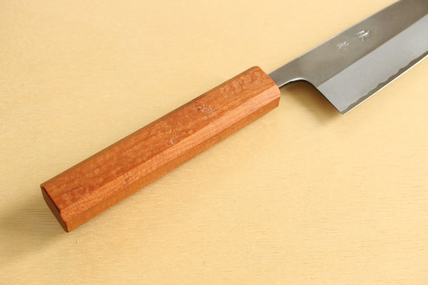 Japanese  Yama Sakura dimple octagon wooden knife wa handle blank 143mm