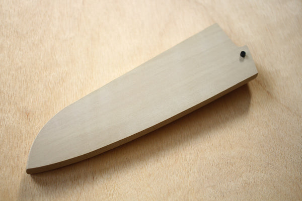 Gaine de couteau Saya Cover Chef en bois Magnolia pour 160 à 180 mm avec épingle en bois d’ébène