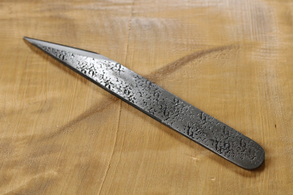 Ibuki Kiridashi Messer Japanisches Kogatana Holzbearbeitung gehämmert weißer #2 Stahl BW21mm