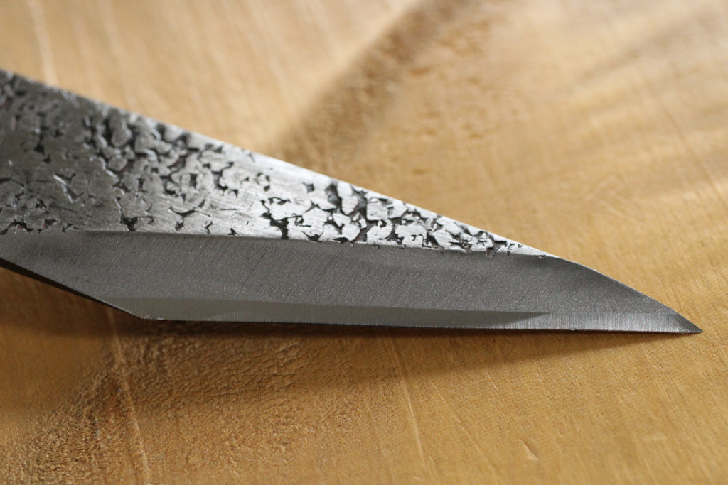 Kiridashi kogatana Suminagashi Damascus Takao Japanese woodworking Knife  blue-2 56mm - tablinstore