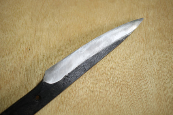 Shokei lame blanche Kurouchi blanc 2 acier Hanmaru pleine soie Couteau 105mm