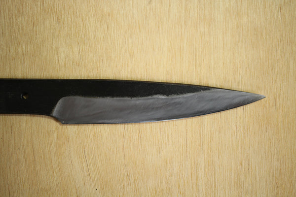 Shokei leere Klinge Kurouchi weiß 2 Stahl Hanmaru Full Tang Messer 105 mm