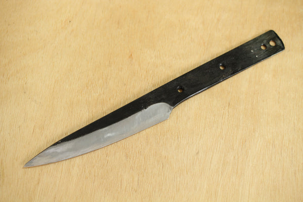 Shokei blank blade Kurouchi white 2 steel Hanmaru full tang Knife 105mm