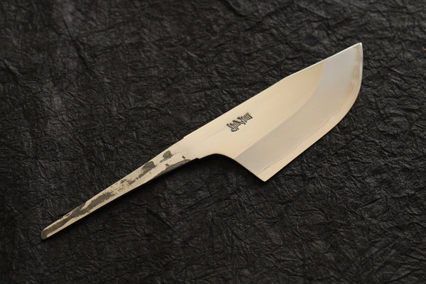 Kurotori Ginsan hand forged Mirror finish Hunting Blade knife blank 90 mm