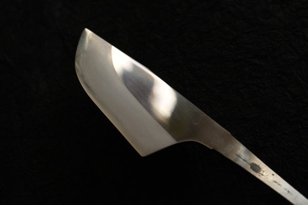 Kurotori Ginsan forjado a mano Acabado espejo Cuchillo Hunting Blade blank 90 mm