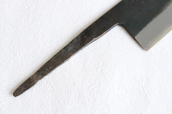 Daisuke Nishida blank blade Custom knife Making hand forged white 1 steel Kurouchi Nakiri 170mm