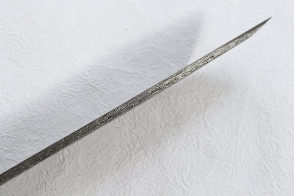 Kiridashi Knife thickness blade kogatana wood grain Takao Shibano white-2 steel 56mm