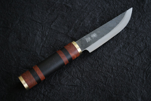 Kosuke Muneishi Hånd smedet Blå #2 stål Uniongi Custom Jagt kniv 110mm