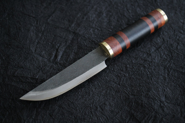 Kosuke Muneishi Hånd smedet Blå #2 stål Uniongi Custom Jagt kniv 110mm