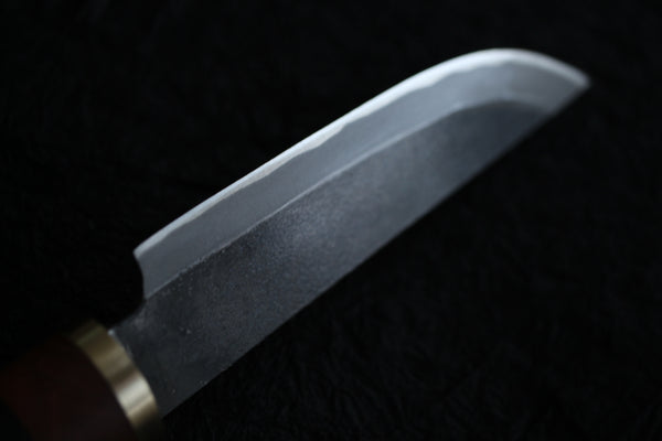 Kosuke Muneishi Hand forged Blue #2 steel yosegi Custom Hunting knife 110mm