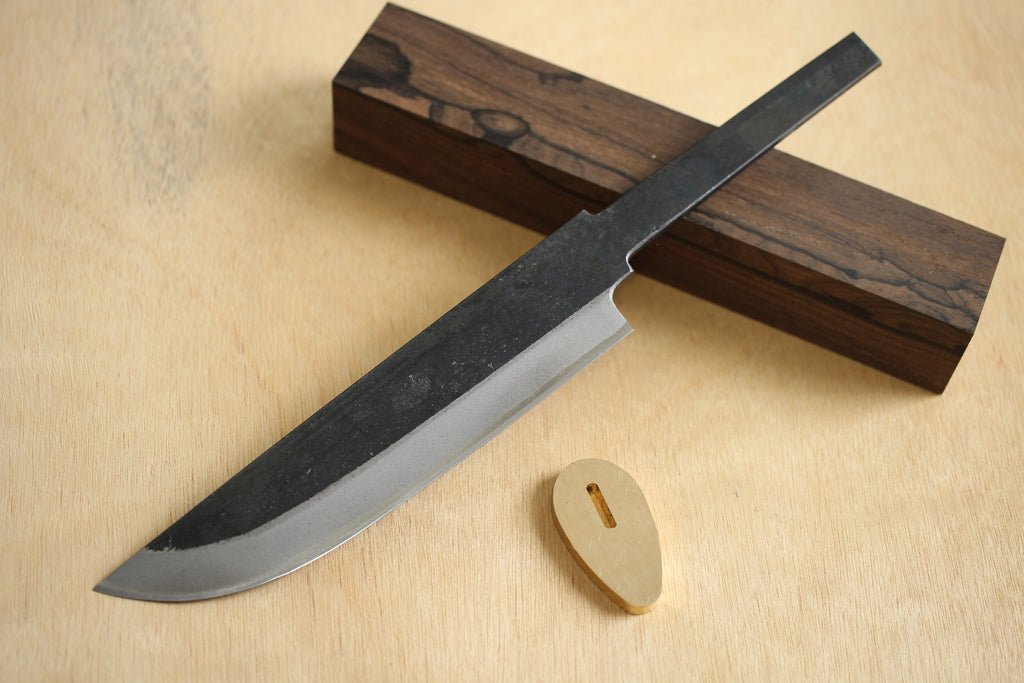 Ibuki Wa Handle Custom Knife Making Kit for Beginners Blue 2 Steel Fixed  Blade 120mm -  Sweden