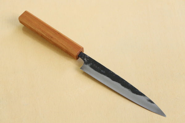 Cuchillo de madera octágono japonés Yama Sakura wa mango en blanco 141mm