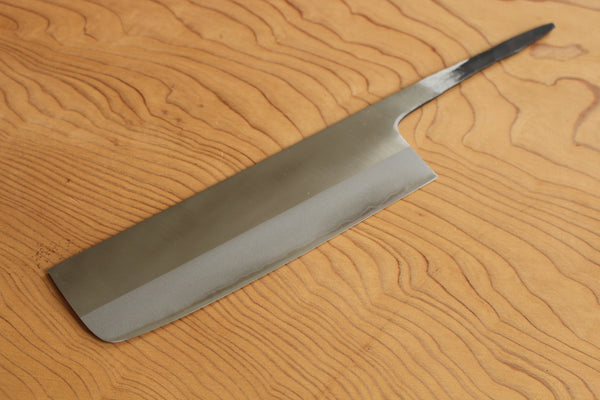 Kosuke Muneishi Lame blanche forgée à la main Bleu #2 acier inoxydable Nakiri couteau 160mm