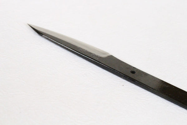 Shokei blank blade Custom knife Making Kurouchi white 2 steel full tang knife 70mm