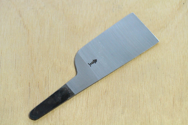 ibuki cuchillo artesanal de cuero japonés hoja en blanco kasumi azul 2 acero 36mm