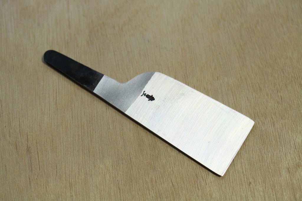 ibuki Japanese leather craft knife blank blade kasumi blue 2 steel 36m – ibuki  blade blanks