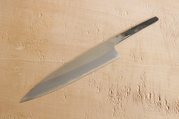 Kosuke Muneishi Hand forged blank blade Blue #2 steel Polished Petty knife 150mm