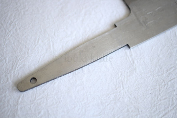Ibuki hammered VG-10 blank blade Santoku Custom knife Making 165mm push tang