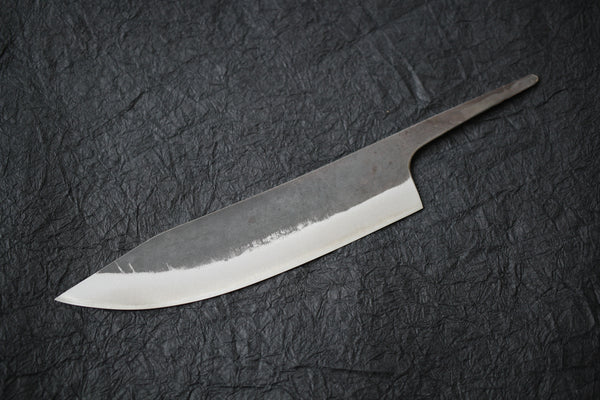 Kosuke Muneishi Shin classic chef knife Hand forged blank blade Blue #2 steel clad stainless 200mm