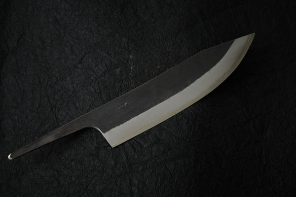 Kosuke muneishi Shin cuchillo cocinero clásico forjado a mano hoja en blanco azul #2 acero inoxidable revestido 200mm